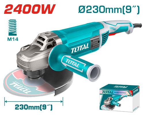 Total Angle grinder 2400W 9"-TG1252306
