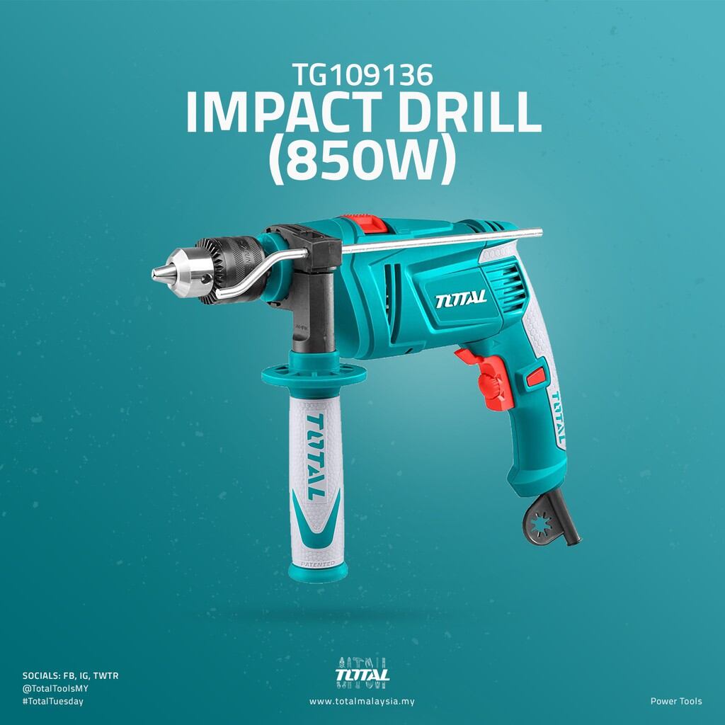 Total IMPACT DRILL 850W-TG109136